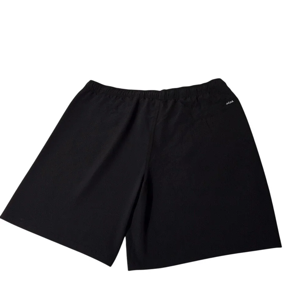 Bad Birdie Golf Shorts Men XXL Black Elastic Waist Drawstring Athletic Active